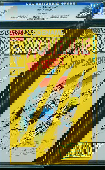 WOLVERINE #50, CGC 9.2 NM-