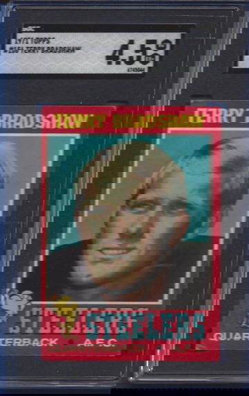 1971 Topps Terry Bradshaw#156 SGC 4.5 (BillsGridironGreats)