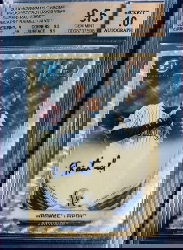 Raimel Tapia Superfractor 1/1 Auto 2014 Bowman chrome