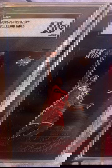 2003 Upper Deck Lebron James SGC 10