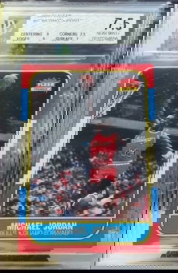 1986 Fleer Michael Jordan RC 