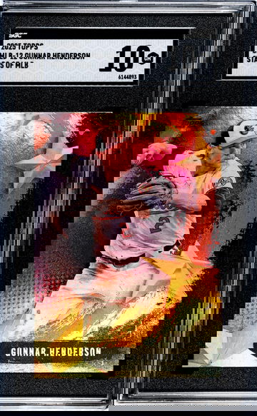 2025 Topps Stars of MLB Gunnar Henderson #SMLB-12 SGC 10