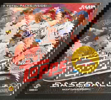 2014 Topps Chrome Update Mega Box Refractors 7 Packs Mookie Betts Jacob DeGrom George Springer RC