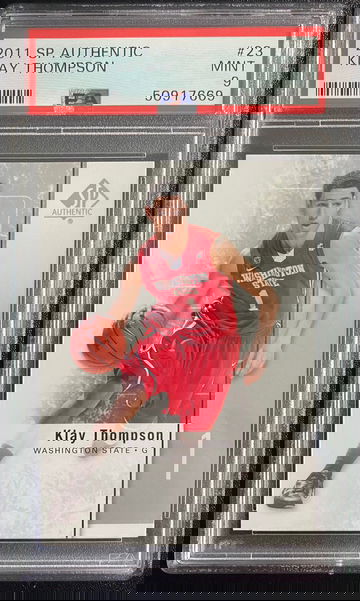 2011 SP Authentic #23 Klay Thompson PSA 9