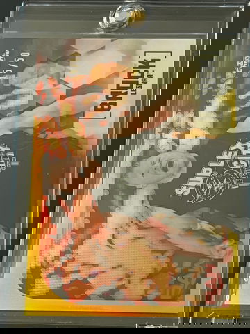 2020 Topps Chrome Brock Lesnar Gold Refractor