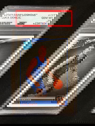 2018 Panini Donruss - Luka Doncic - Rated Rookie Base PSA 10