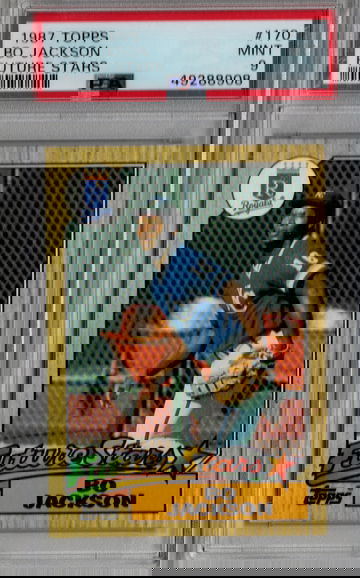 1987 Topps Bo Jackson PSA 9