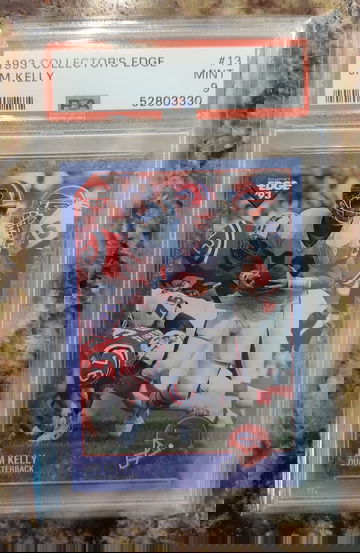 1993 Collector's Edge Jim Kelly PSA 9 MINT POP 4