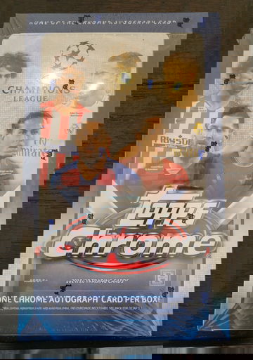 2019/20 Topps Chrome UEFA Hobby Box