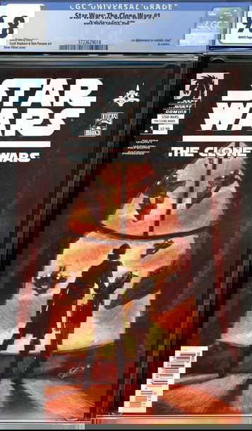 Star Wars Clone Wars #1 CGC 9.8 1st Ahsoka Tano