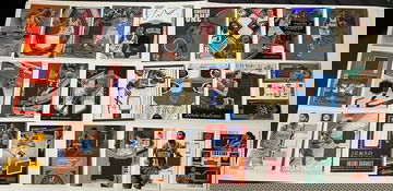 NBA Patch Autograph Lot