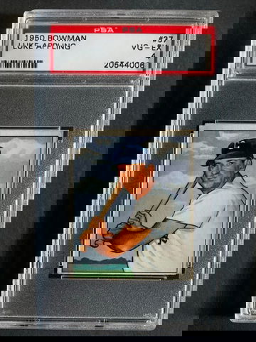 1950 Bowman HOF Luke Appling #37 - PSA 4 VG-EX