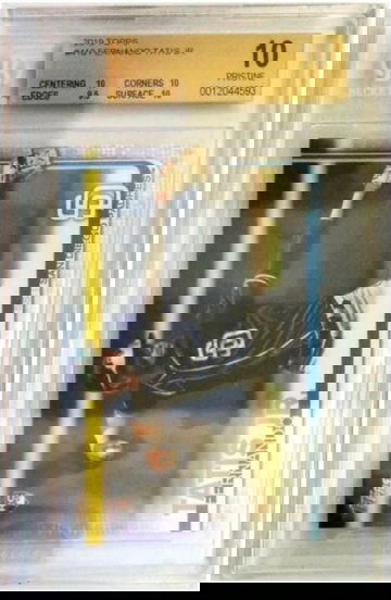 Fernando Tatis Jr Topps Series 2 BGS 10 Pristine