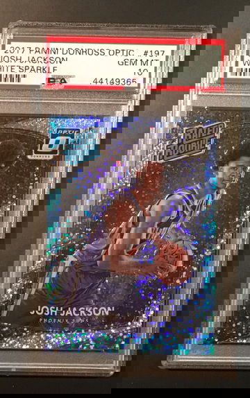 2017-18 Josh Jackson Donruss Optic White Sparlle