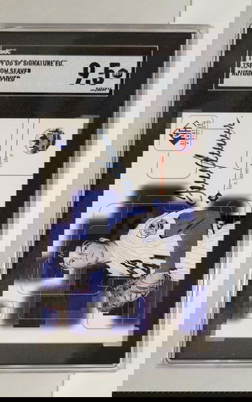 1999 UD SP Signature Edition Tom Seaver #TSe - SGC 9.5 MINT+ AUTO autograph