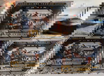 (3) NBA PRIZM TARGET MEGA BOXES