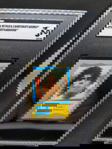 1986 Reyauca Campeon Mundial Diego Maradona #32 *SGC 3