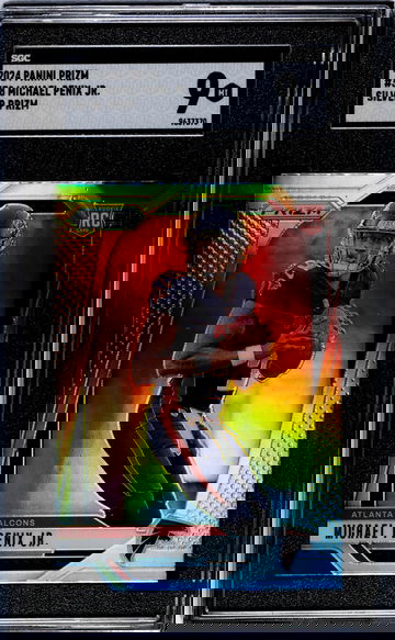 2024 Panini Prizm #378 Michael Penix Jr. Silver Prizm SGC 9