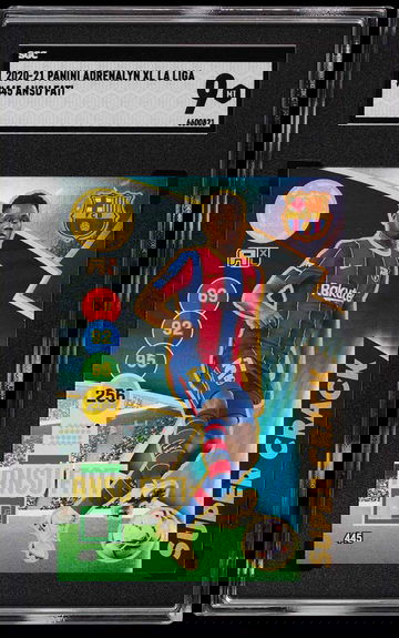 2020 Panini Adrenalyn Xl La Liga Ansu Fati #445 SGC 9 MINT