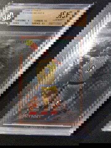  1996 Finest #74 KOBE BRYANT BGS 9.5