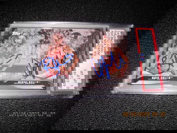 2016 WWE THE BELLA TWINS PSA/DNA CERTIFIED AUTO -PSA10