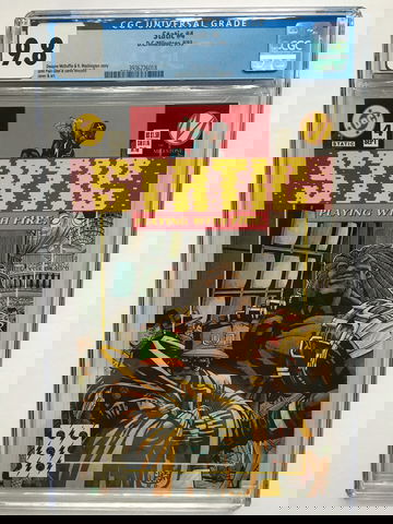 FREE SHIPPING; STATIC #4 CGC 9.8 VERIFIED "PLAYING WITH FIRE"