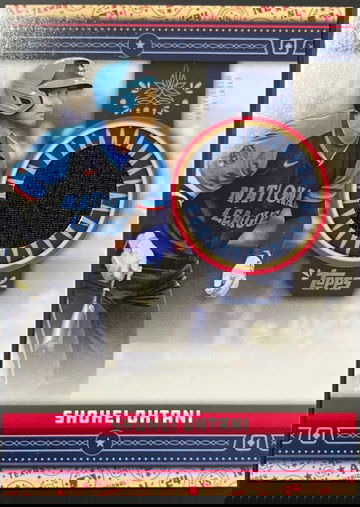 2024 Topps Update All Star Stitches Shohei Ohtani G/U Jersey Card