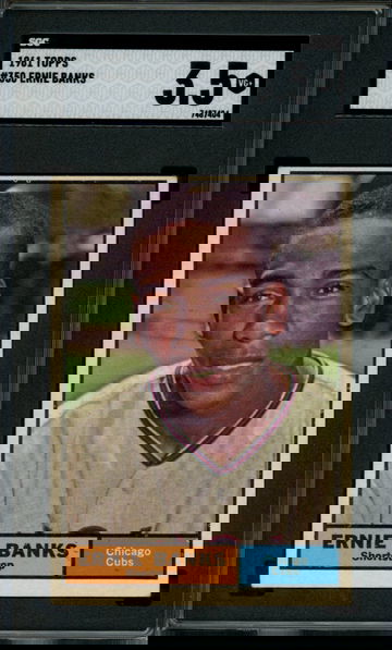 1961 Topps Ernie Banks #350 SGC VG+ 3.5