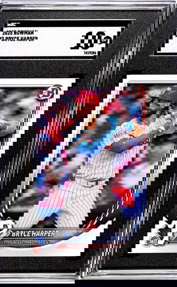 2025 Bowman #3 Bryce Harper SGC 10