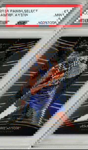 Deandre Ayton 2018-19 Panini Select #2 Concourse PSA 9 Mint Rookie RC! 3706