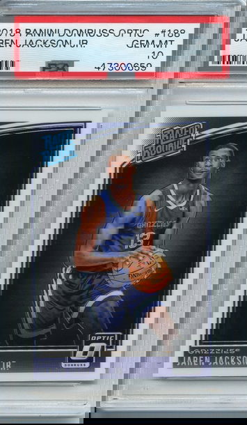 Jaren Jackson Jr. Optic Rookie PSA 10