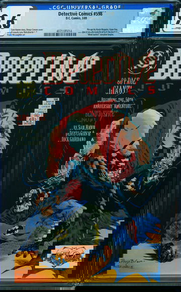 DETECTIVE COMICS #598, CGC 9.6 NM+