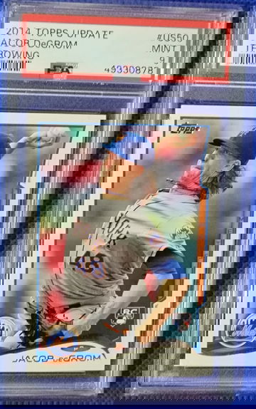 2014 Topps Update Jacob DeGrom PSA 9