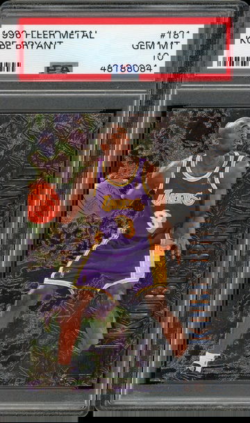 Kobe Bryant 1996 Fleer Metal PSA 10