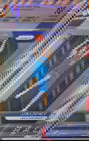 2018 Prizm Luka Doncic BGS 10 Rookie