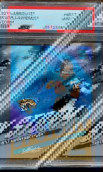 2021 TREVOR LAWRENCE Panini Absolute BY STORM PSA 9 POP 13 Rookie #BST1 