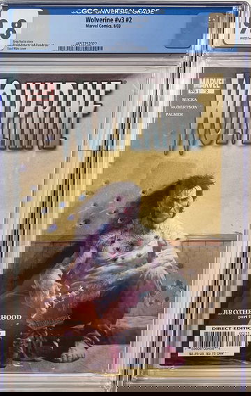 WOLVERINE VOLUME 3 # 2  MARVEL COMICS 2003  CGC 9.8 WHITE PAGES