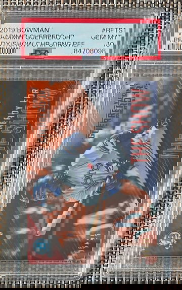 2019 Bowman Chrome Vladimir Guerrero Jr. RC #05/25 Ready for the Show Orange Refractor PSA 10 💎