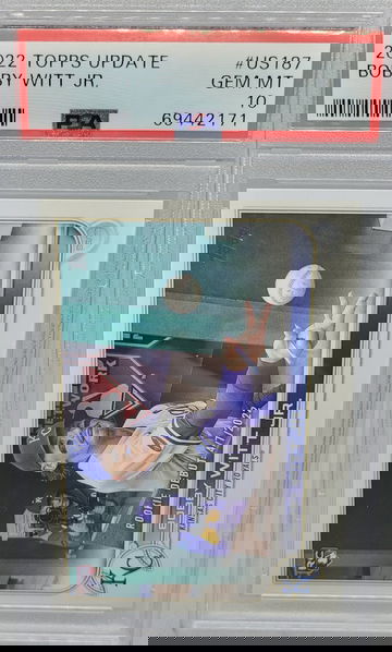 2022 Topps Update #US87 Bobby Witt Jr RC PSA 10