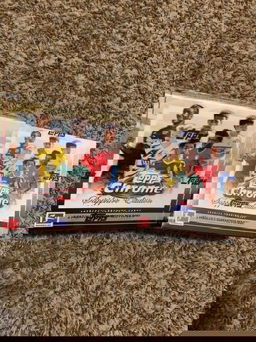 2021 Bundesliga Chrome Sapphire Box (Lot of 2)