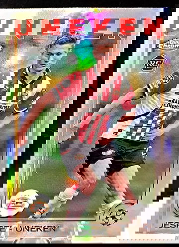 JESPER UNEKEN 2024 Topps Chrome UEFA Club Silver Refractor #97 RC PSV EINDHOVEN