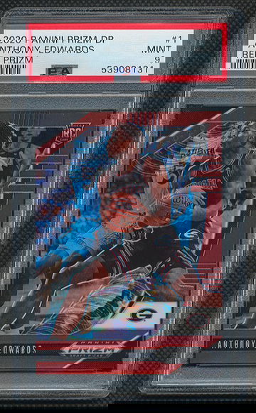 2020 Prizm Draft Picks Anthony Edwards Red /199