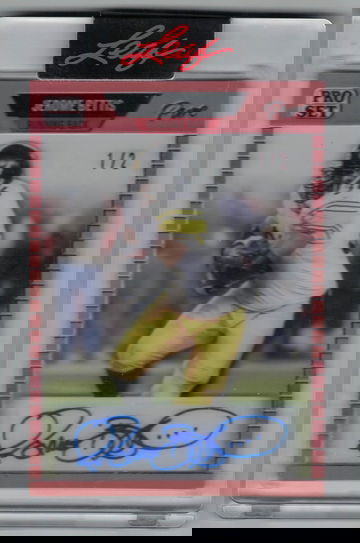 2023 Leaf 89-JB2 Jerome Bettis Autograph 1 of 2 card Leaf Sealed Nr Mt Mint