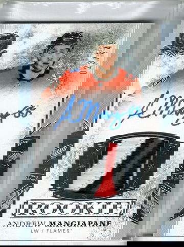 2017-18 The Cup Andrew Mangiapane - Flames 023/249 Rookie Auto Patch RPA