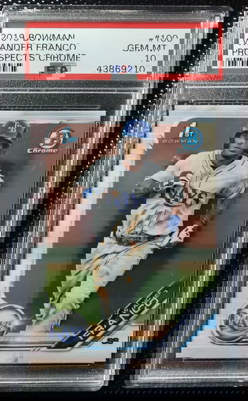 2019 Bowman Chrome Wander Franco PSA 10