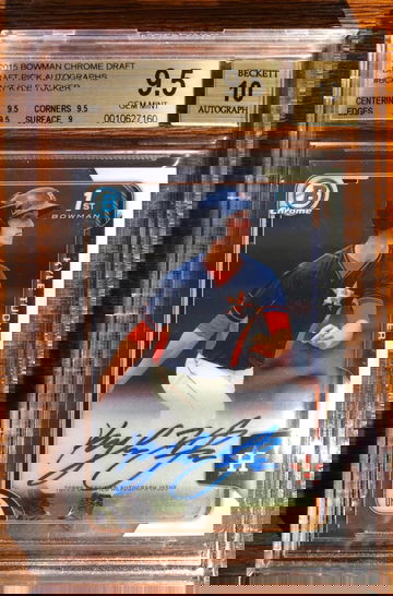 KYLE TUCKER 2015 Bowman Chrome Auto BGS 9.5/10 Astros