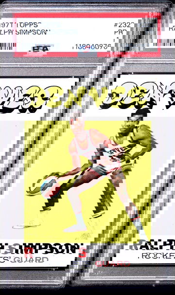 1971 Topps Ralph Simpson #232 PSA 1