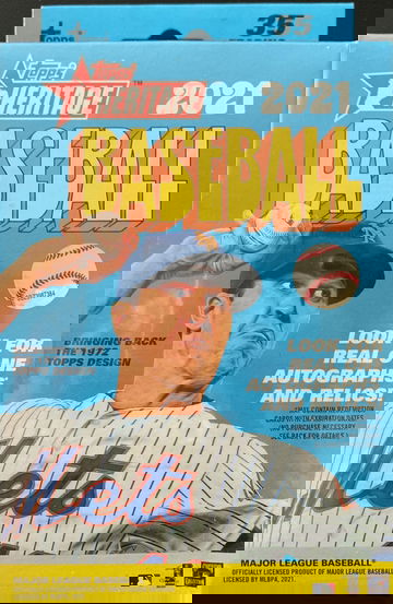 2021 Topps Heritage Baseball Retail Hanger Pack - 35 Cards