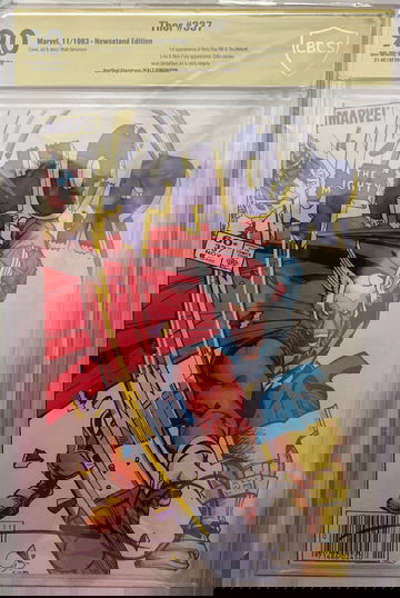 Thor 337 1st Beta Ray Bill CBCS 9.0 Gold Signed by Walt Simonson