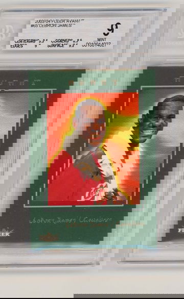 2003 Fleer Avant 65 LEBRON JAMES /699 BGS 9 Mint (POP 40) Rare Rookie